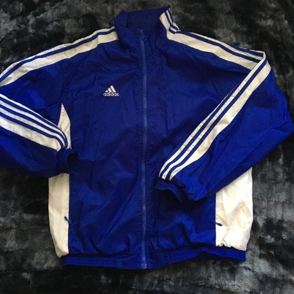 royal blue adidas jacket